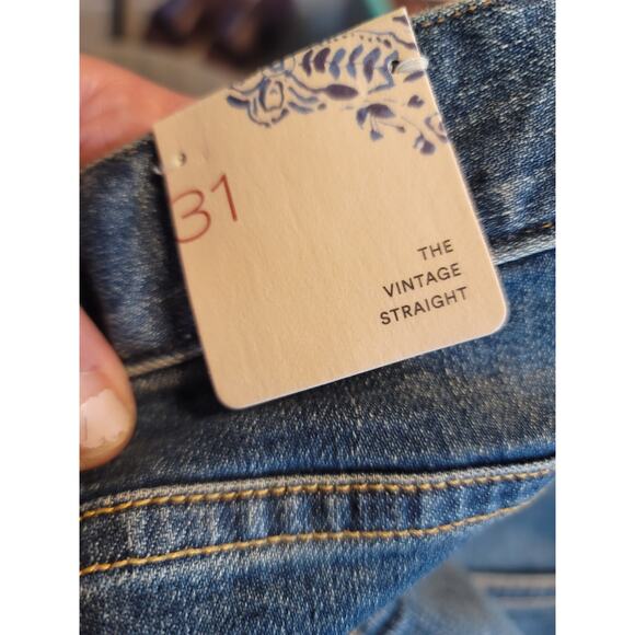 Anthropologie Pilcro The Selvedge Vintage Straight Jeans - New - 31 Waist - Picture 3 of 6